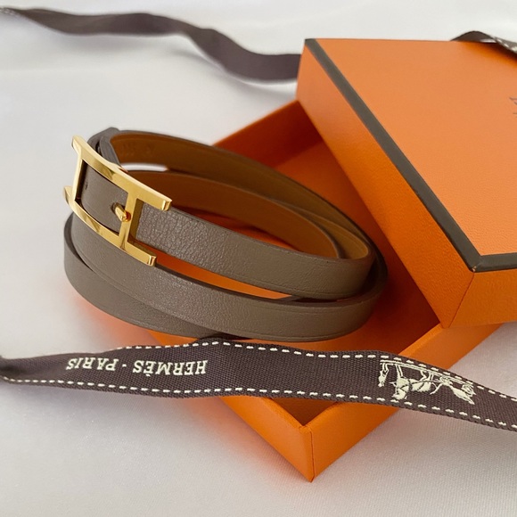 Hermes Hapi 3 Bracelet Medium Model, T1 - Picture 14 of 15